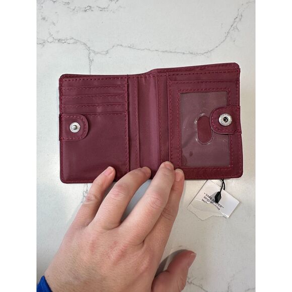 NWT Safekeeper Wallet Burgundy - Picture 3 of 5